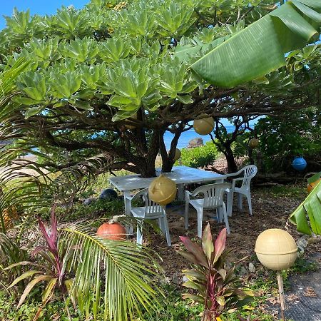 Ken'S Beachfront Cafe & Lodge, Bl2, Oceanfront And Free Canoe Rental 온나 외부 사진